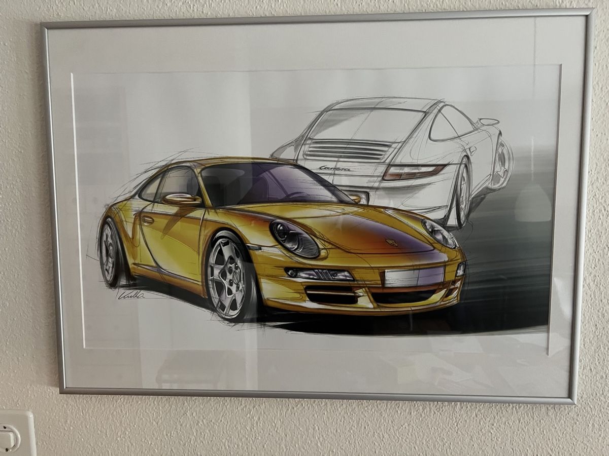 Foto & Immagini: Porsche-Portraits - professionell gerahmt – Nuovo (secondo la descrizione) da Malix venduto da second_sale 6