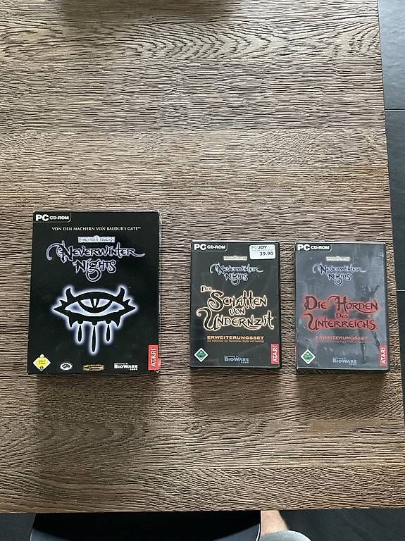 Giochi: Neverwinter Nights  deutsche Big Box + Erweiterungen – Usato da Bülach venduto da wei_w5tw