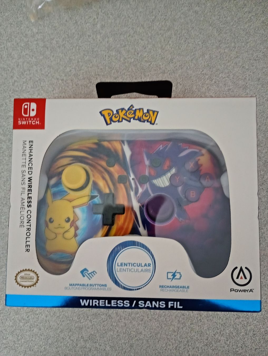 Nintendo Controller: Nintendo Switch PowerA Pokémon Controller, Neu! – Nuovo e nell'imballaggio originale da Arbon venduto da LucaItaliano