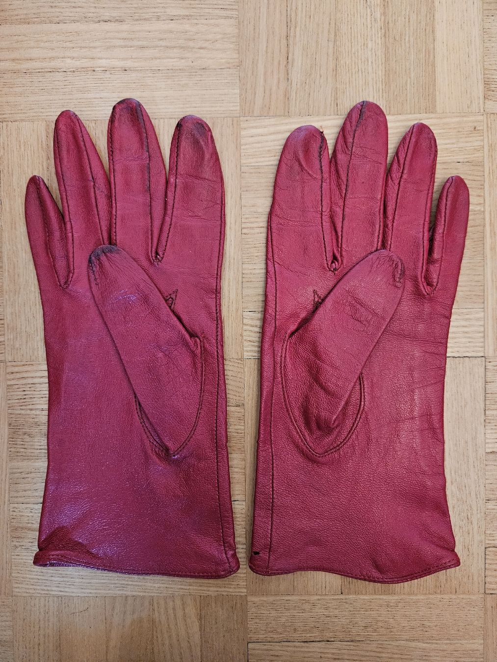 Guanti & manicotti: Stilvolle Leder Handschule Gr 6 – Usato da Regensdorf venduto da bus_dn2t 1