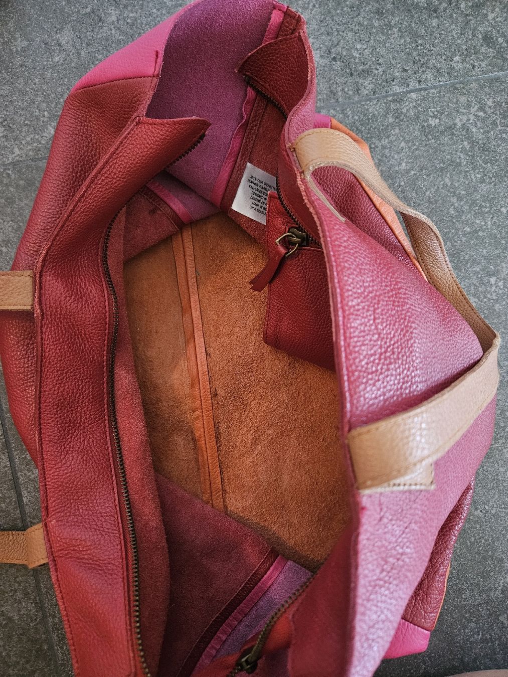 La Redoute Borse da donna: Sac cabas en cuir La Redoute – Usato da Bussigny venduto da niwa_mikan 5