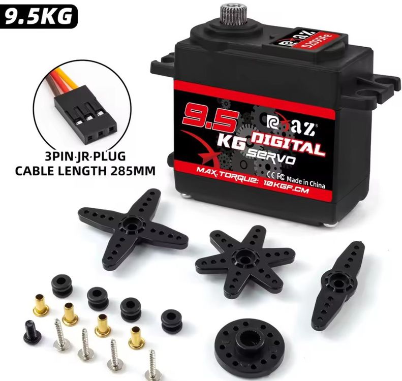 Metallgetriebe-Ersatzlager 15–30 Kg Für 1/8 & 1/10 RC-Cars – Langlebig, Hochbelastbar, Mit Hochgeschwindigkeitsgetriebe (z.B. 25 Kg DS3225)