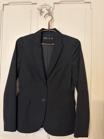 Schwarzer Blazer von Hallhuber (Grösse 34)