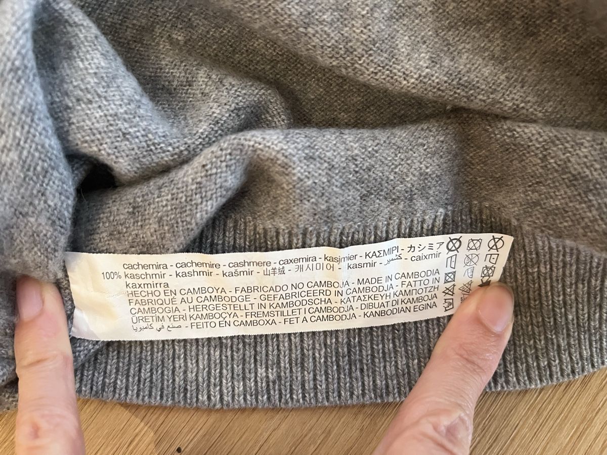 Zara Pullover & Sweatshirts: Zara Pullover Grau 100% Kaschmir Grösse 110 – Gebraucht aus Planken von R4gskL7 3