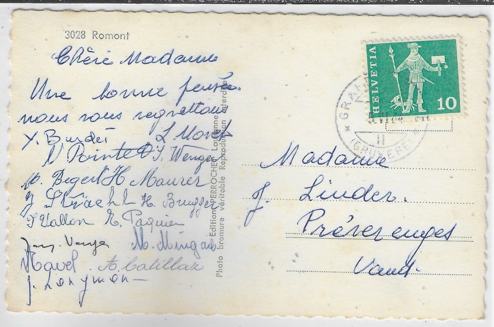 Cartoline postali: Romont - l'Eglise – Difettoso da Ettingen venduto da Kartenplanet 1