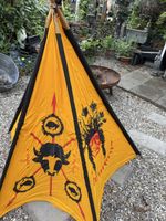 Indianer Tipi Zelt für Kinder, inklusive Pfeilbo