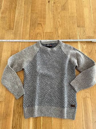 Grauer Pullover, S, Army&Navy