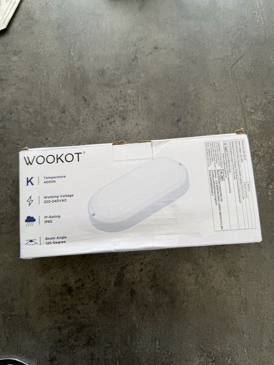 Kronleuchter & Deckenlampen: WOOKOT LED Deckenleuchte 18W IP65 Neuware – Neu (gemäss Beschreibung) aus Seuzach von kaufes8 1