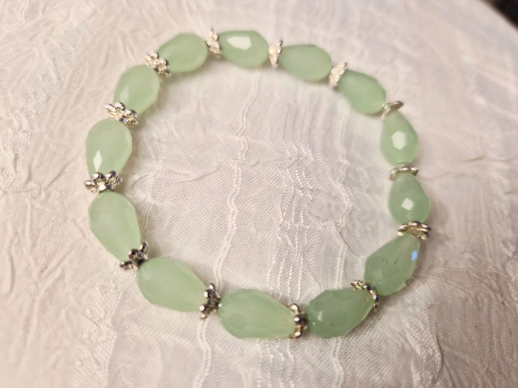 Bracciali & Braccialetti: Handgemachte armkette Elastisch aus Glasperlen – Nuovo e nell'imballaggio originale da Dietikon venduto da Eleda 1
