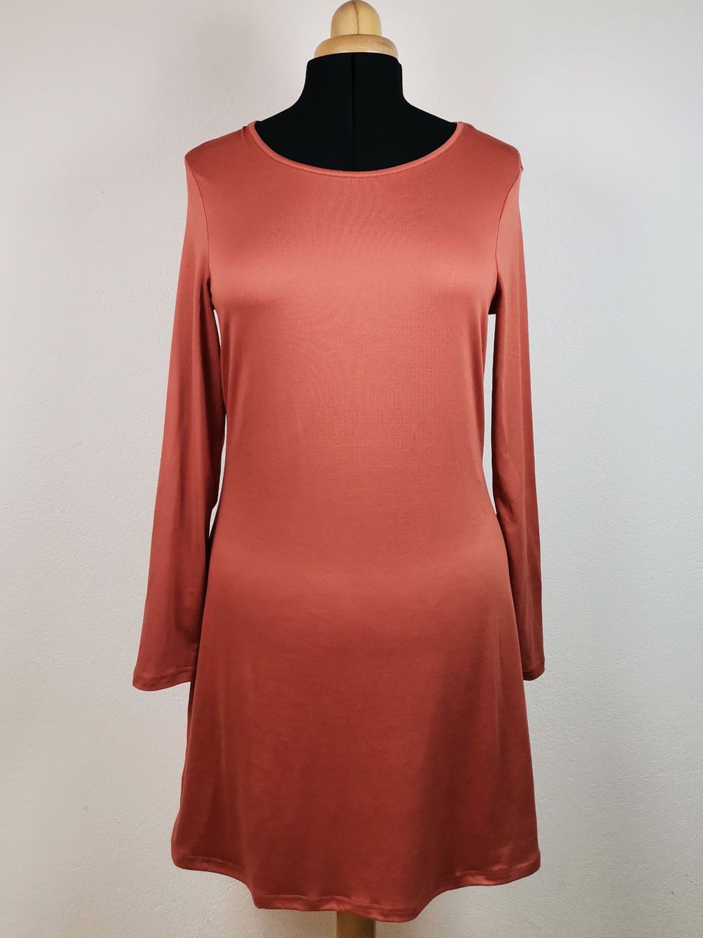 Vero Moda Kleider: Vero Moda Kleid Terrakotta Gr. M / A-Linie – Neu (gemäss Beschreibung) aus Schaffhausen von Restwert_SH