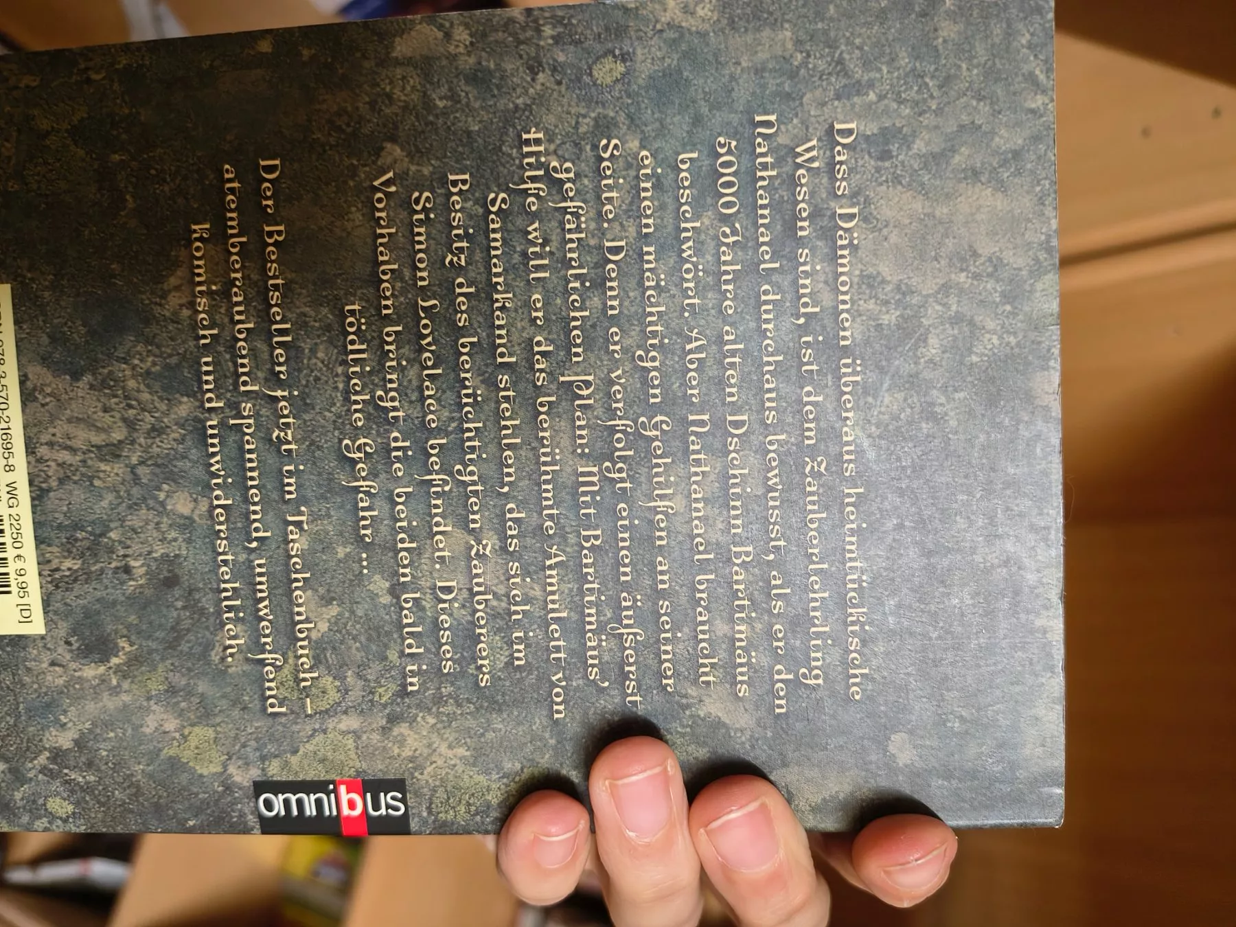 Libri: Bartimäus 1-4 komplett – Usato da Binz venduto da Shizuka01 2