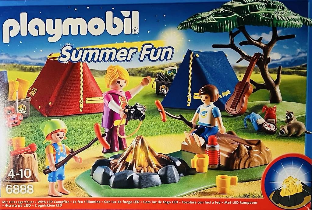 Giocattoli: Playmobil 6671 6888 ensemble camping – Usato da Estavayer-le-Lac venduto da Rde_1977 2