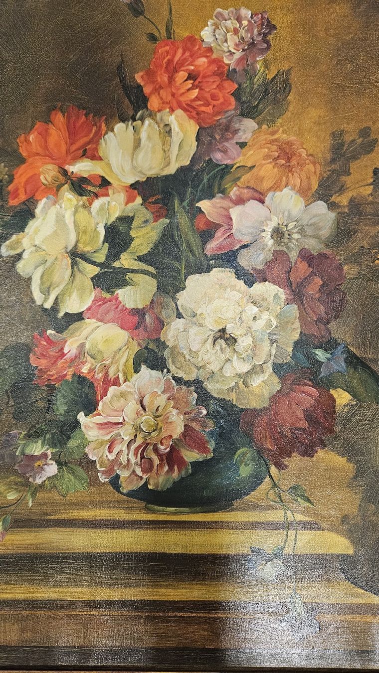 Dipinti: Ölgemälde Stillleben Blumenstrauss Kunst Bild – Usato da Schaan venduto da car_wrv2 8