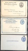 1896 -1911 USA 3 Postkarten 1x gelaufen - 2 x nicht gelaufen