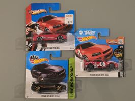 Lot 3 Hot Wheels Nissan Skyline GT-R R34 – 2013 2014 2016