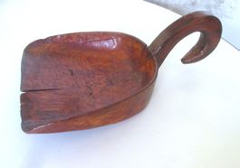 Antik Mehlschafel aus Holz