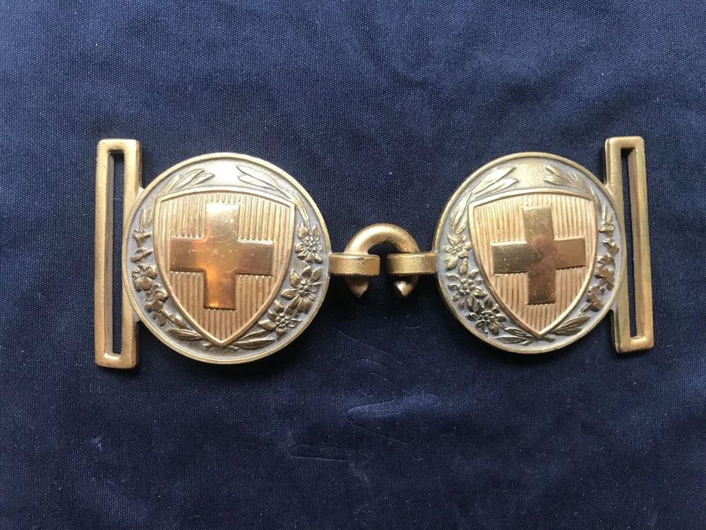 Fête nationale suisse 1er août 1945 Huguenin Le Locle Broche (Gebraucht