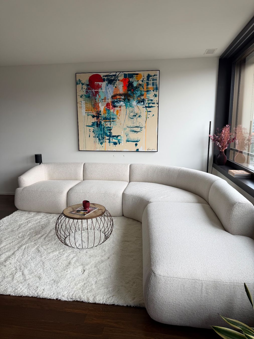 Westwing Divani: NEU: Modularsofa SOFIA in Cremeweiß Bouclé Westwing – Nuovo (secondo la descrizione) da Zürich venduto da sunnyytro 1
