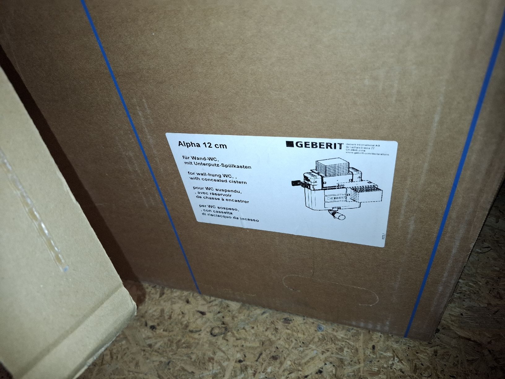 Geberit WC: Lagerräumung Standwc Spûhlkasten Geberit – Usato da Tuggen venduto da Sani-liquidation 3