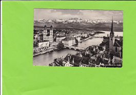Zürich und die Alpen