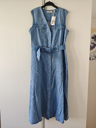 Guess Jeanskleid Denim Kleid Sommerkleid Gr. M Neu mit Etike