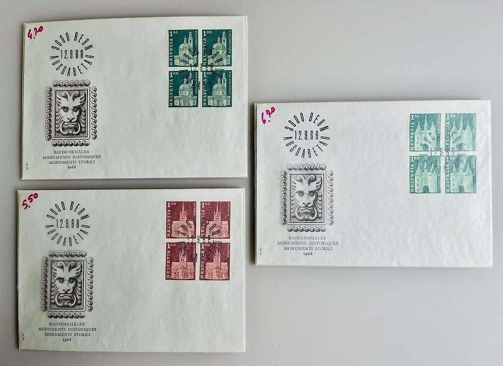 Alle Briefmarken: Briefmarken, Ersttagesbriefe in Schutzhülle – Gebraucht aus Itingen von Weiler1