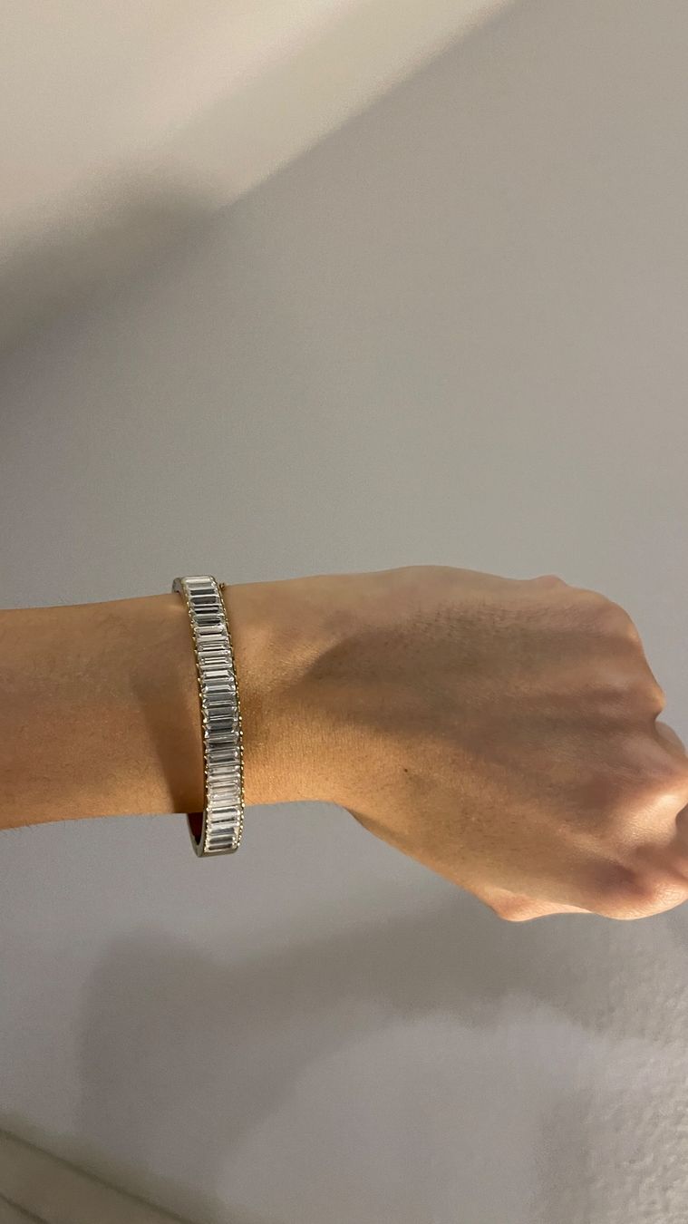 Michael Kors Bracciali & Braccialetti: Michael Kors Armband Cuff mit Kristallen – Nuovo (secondo la descrizione) da Lausen venduto da sim_hgp6 8