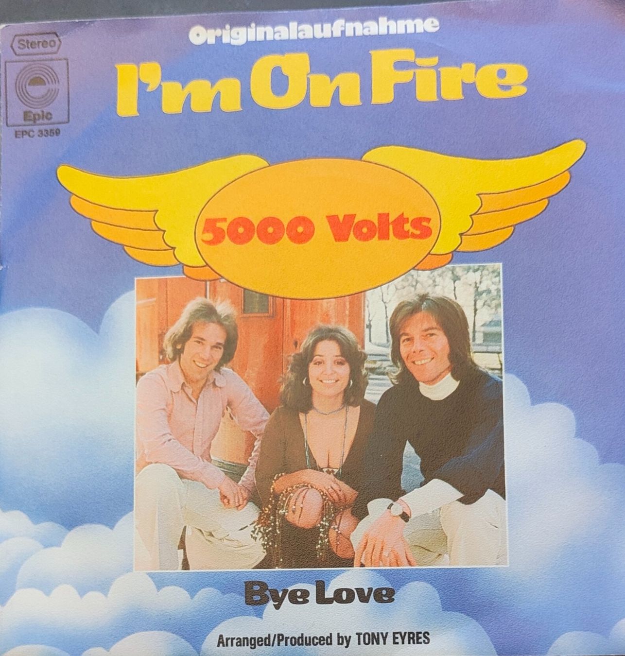 Dischi in vinile: Vinyl Single 5000 Volts - I'm On Fire – Usato da Langenthal venduto da Modo39