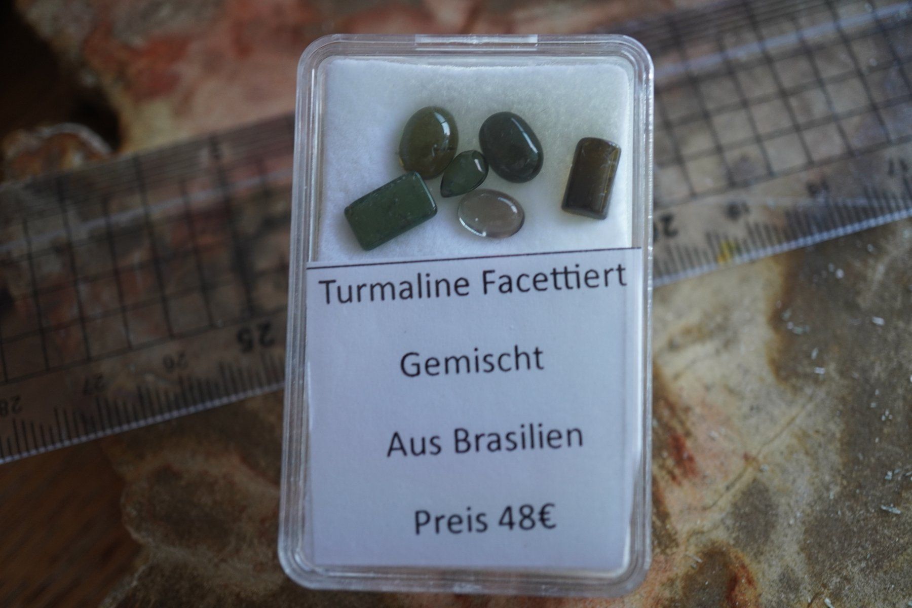 Pietre preziose: Turmalin  Lot Gemisch in BOX – Nuovo e nell'imballaggio originale da Eschenbach SG venduto da topstone 3