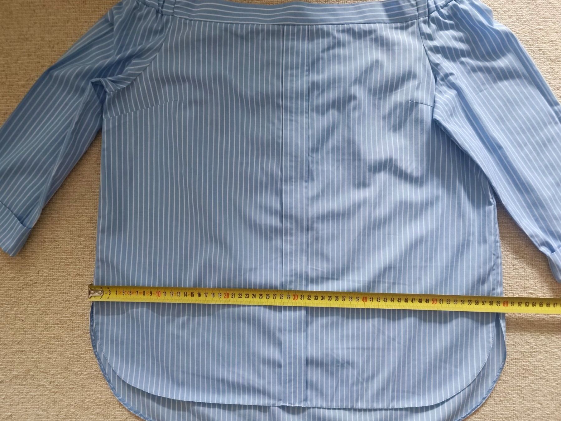 Top: Hellblaues schulterfreies Damentop, Größe 40 – Usato da Wallisellen venduto da C_DM 7