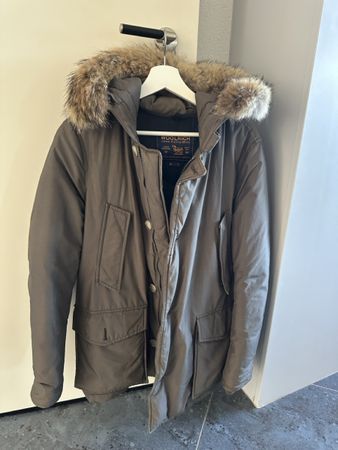 Woolrich Arctic Parka Pelzkragen Winterjacke Top Zustand