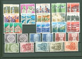 CH Sammlung tolle Sätze 4 Steck-Karten (Q659)