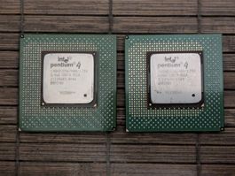 2x Intel Pentium 4 Willamette 1.4 GHz Socket 423