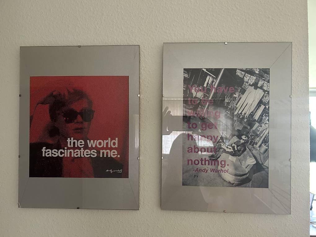 Poster & Bilder: 6 cadres 30x40 avec affiches Warhol – Gebraucht aus Nyon von eme_59hs 2
