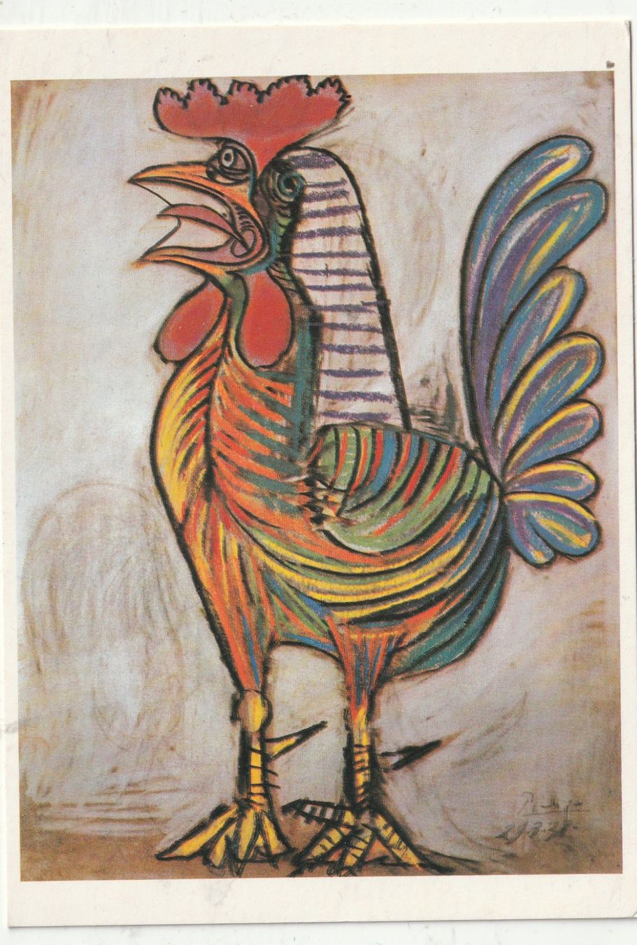 Ansichtskarten: Picasso Malerei – Gebraucht aus Lumbrein von made02