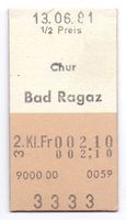 Billette Chur - Bad Ragaz