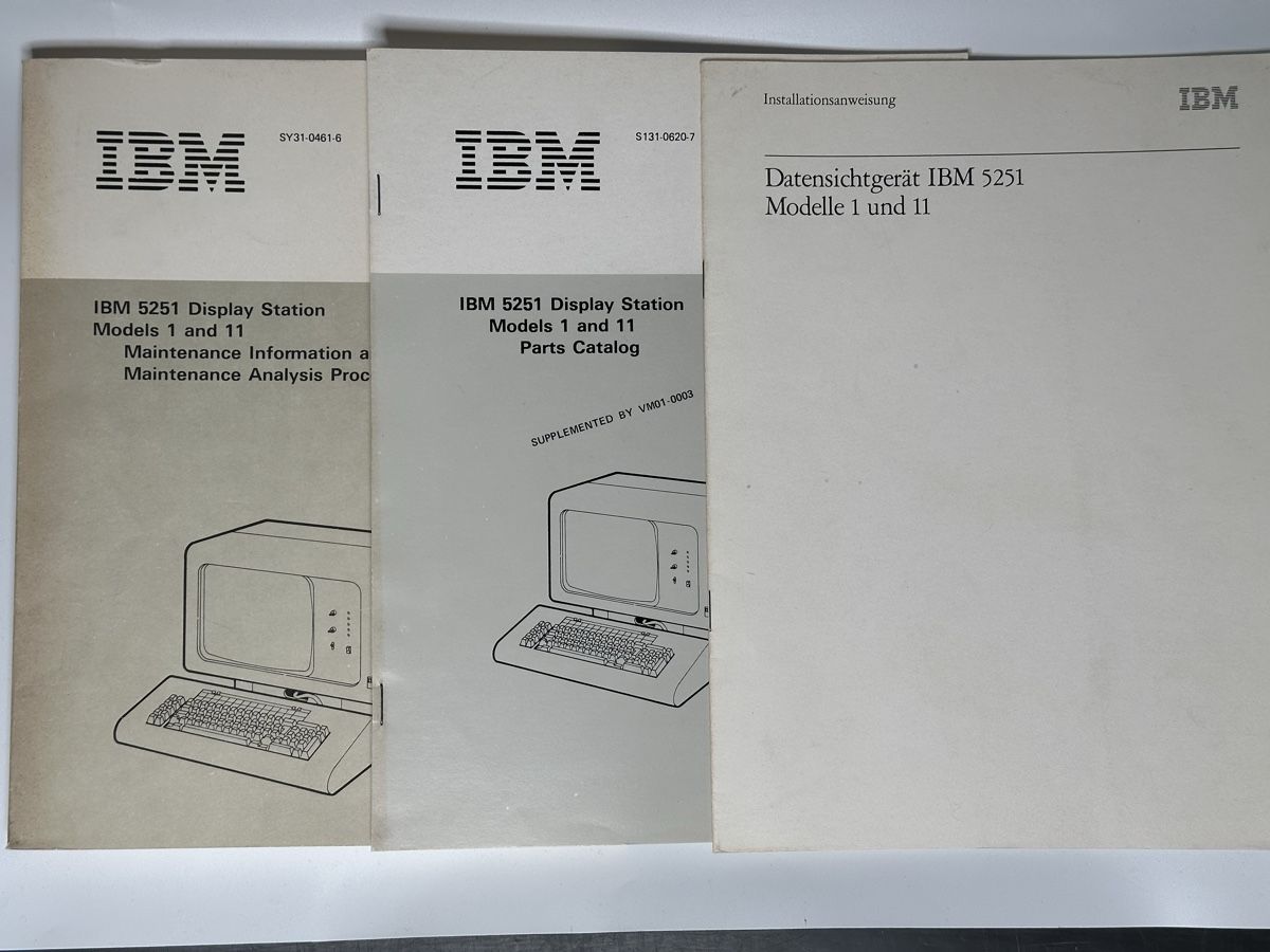 IBM PC: IBM DISPLAY STATION Models 1 & 11 – Usato da zuchwil venduto da solotin74