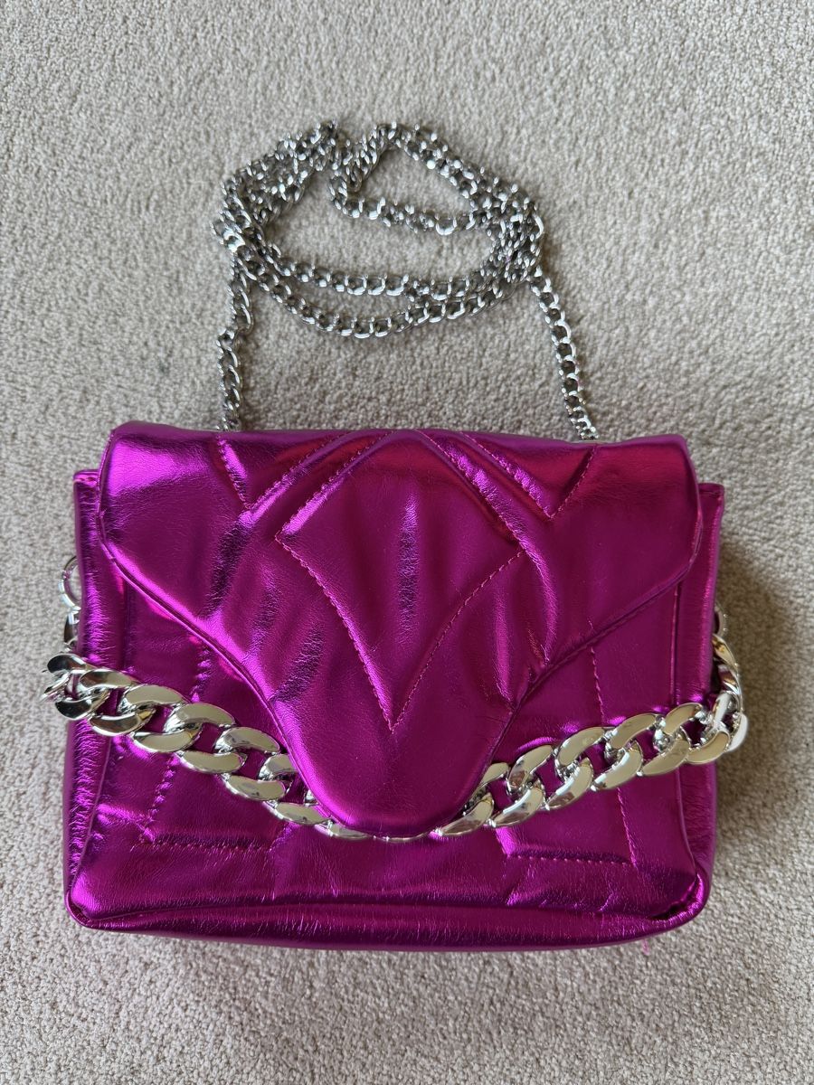 Borse: Schultertasche, Abendtasche, pink, silber – Nuovo (secondo la descrizione) da Zollikon venduto da into-the-west