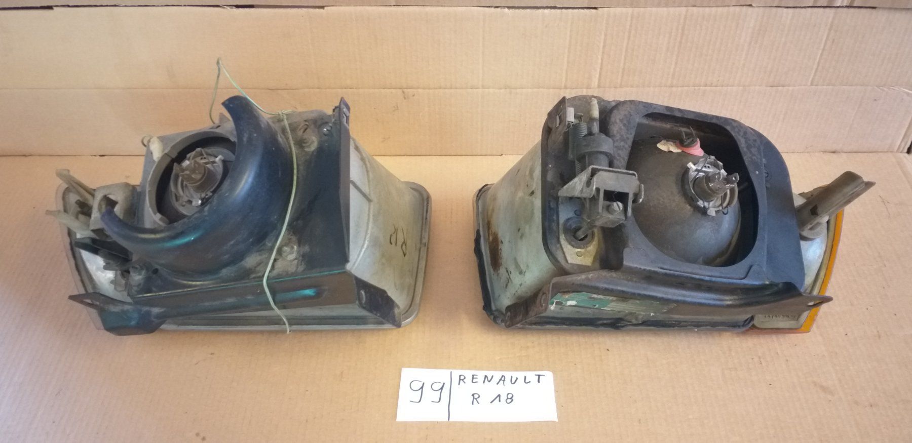Fari: RENAULT  R18  OLDTIMER  PHARES  /  SCHEINWERFER – Usato da cortébert venduto da rlv 4