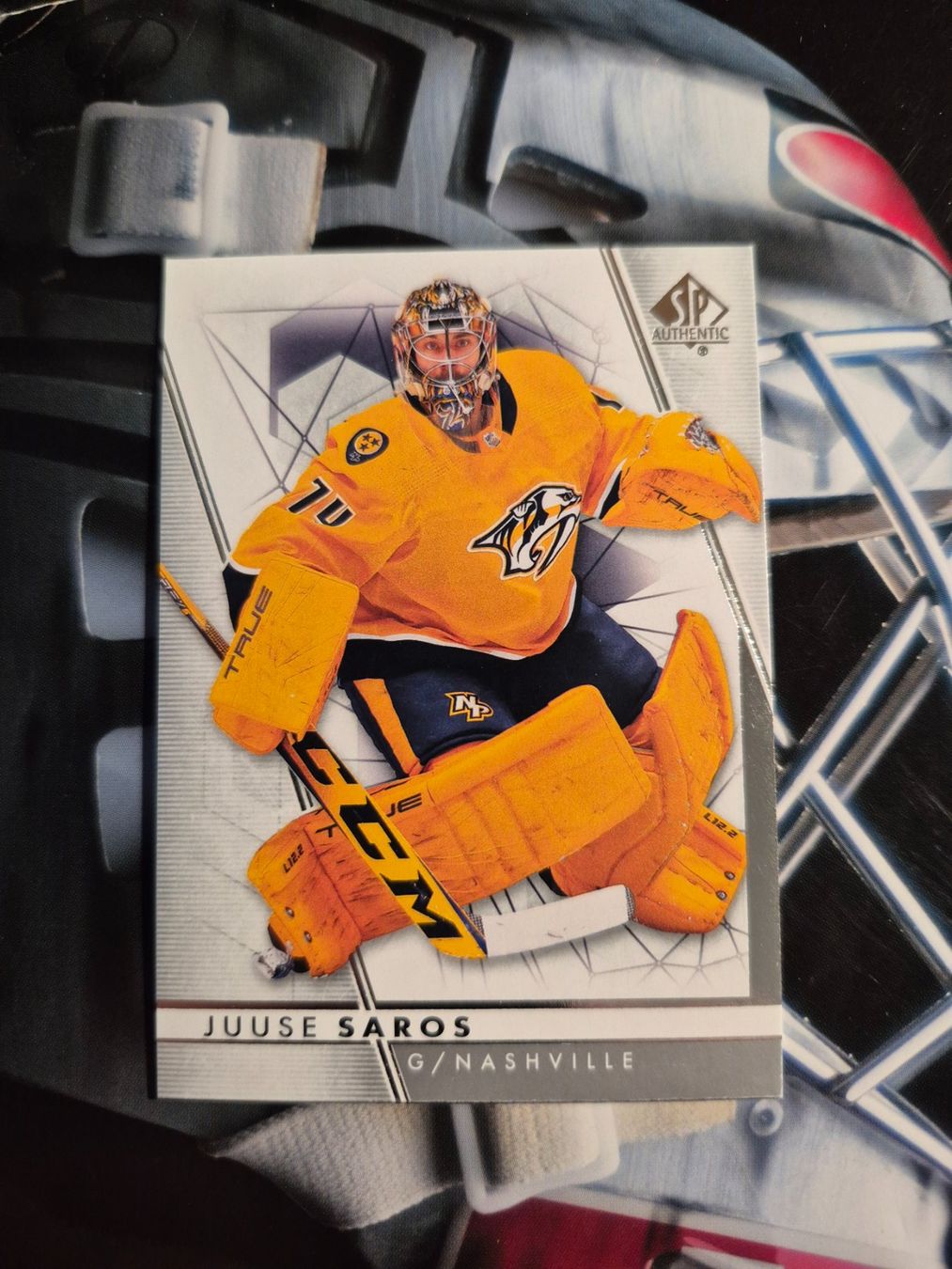 NHL Carte collezionabili: NHL Juuse Saros Nashville Predators – Usato da Treiten venduto da Sauber73