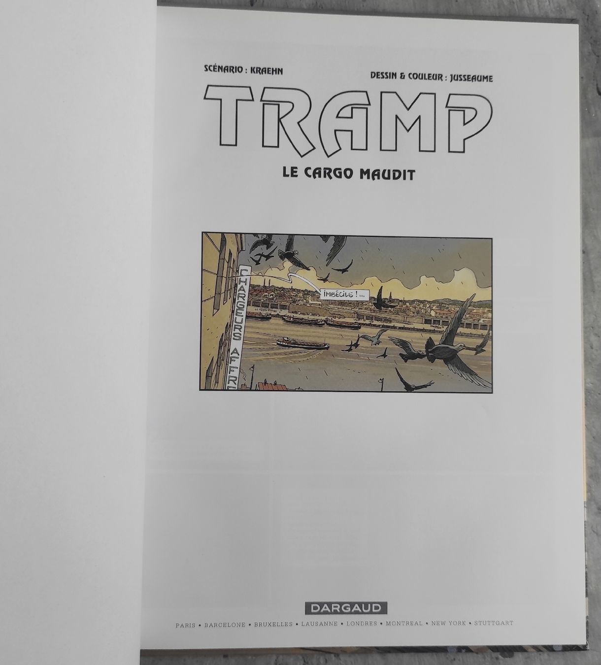 Fumetti: TRAMP 10. Le Cargo Maudit (EO cotée) – Usato da Biel/Bienne venduto da pijama 3