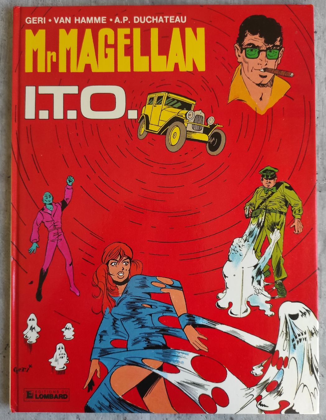 Fumetti: Mr. MAGELLAN 4. I.T.O. (Geri & Van Hamme) – Usato da Biel/Bienne venduto da pijama