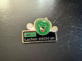 Waro Anstecknadel "Lachen steckt an" - Sammlerstück!