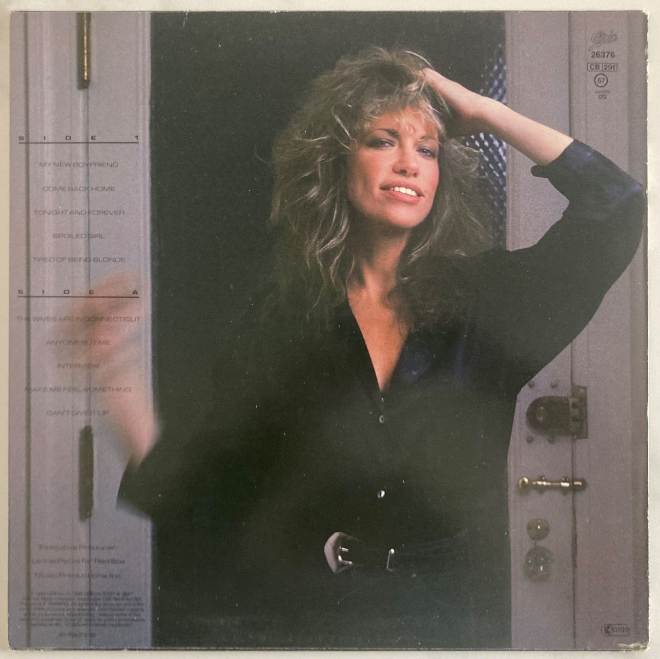 Schallplatten: CARLY SIMON - SPOILED GIRL – Gebraucht aus Poliez-Pittet von Newtown-Records 1