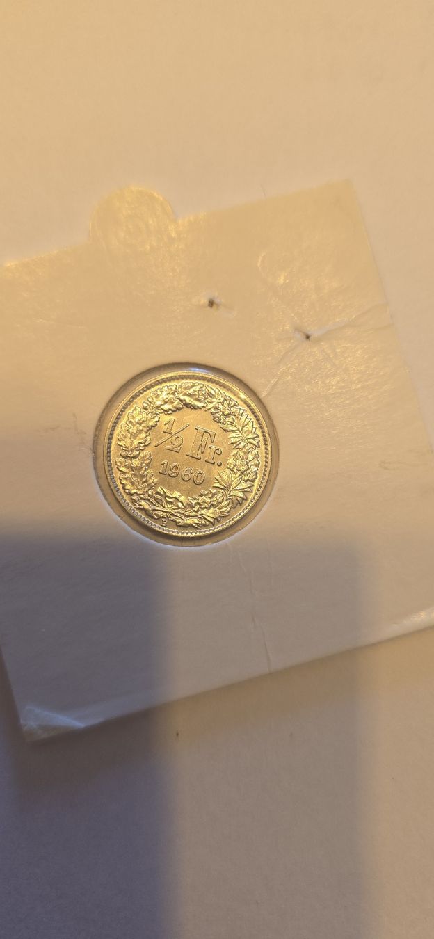 Alle Münzen: piece 50cts 1960 UNZ – Neu (gemäss Beschreibung) aus Fribourg von yan_z5fr