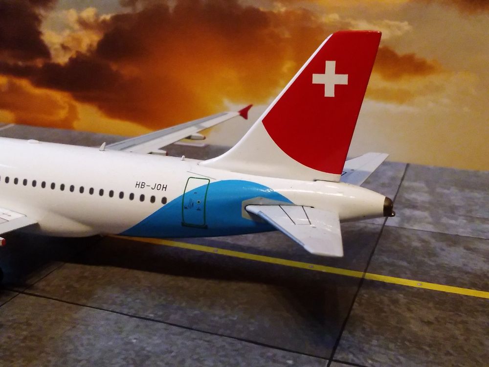 1/125 Concorde Flugzeugmodell Mit LED-Beleuchtung – Detailgetreues Harzmodell Zum Sammeln & Dekorieren