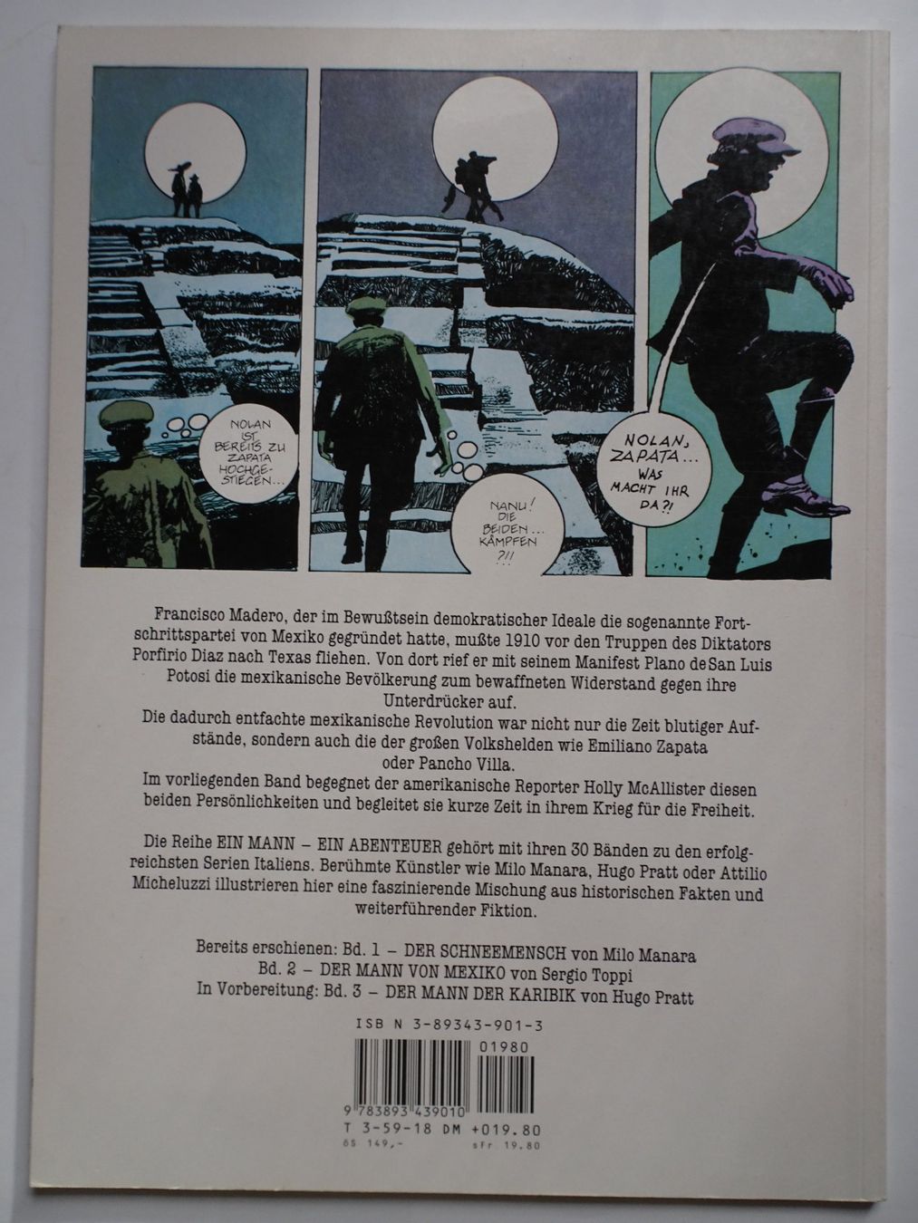 Fumetti: Sergio Toppi Comic: Der Mann von Mexiko – Usato da Schönenwerd venduto da schnitzunddrunter 1