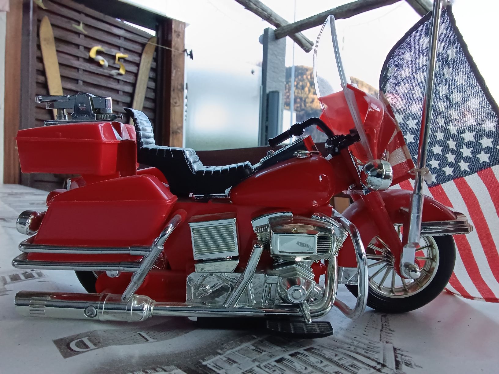 Feuerzeuge: Harley-Davidson Electra Glide Feuerzeug Modell – Neu (gemäss Beschreibung) aus Bonaduz von Schnueff0