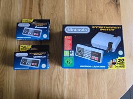 Nintendo Classic Mini mit 2 Controller/NEU