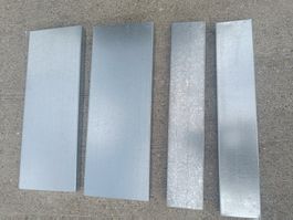 6+7 ERREX® Tablare glatt - 550 mm lang, 100 mm/200 mm breit